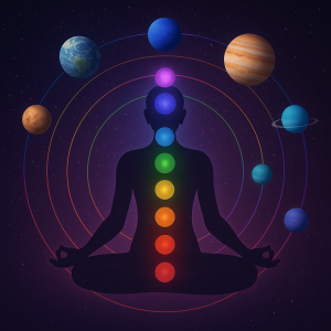 Kozmická súhra: Frekvencie planét Hansa Coustoa a čakry v Sahaja Joge