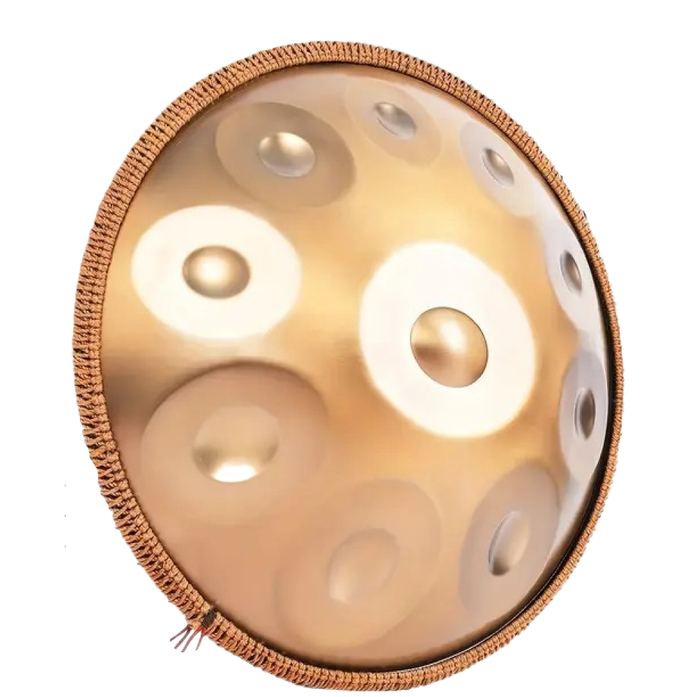 Authentic Handpan D Kurd Minor 440hz 10 tónov 56 cm