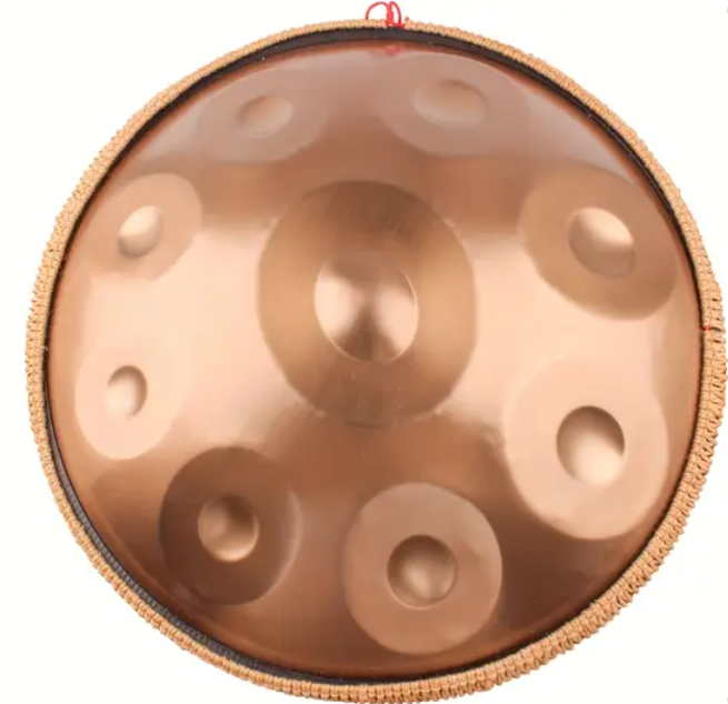 Authentic Handpan D Kurd Minor 440hz 9 tónov 56 cm