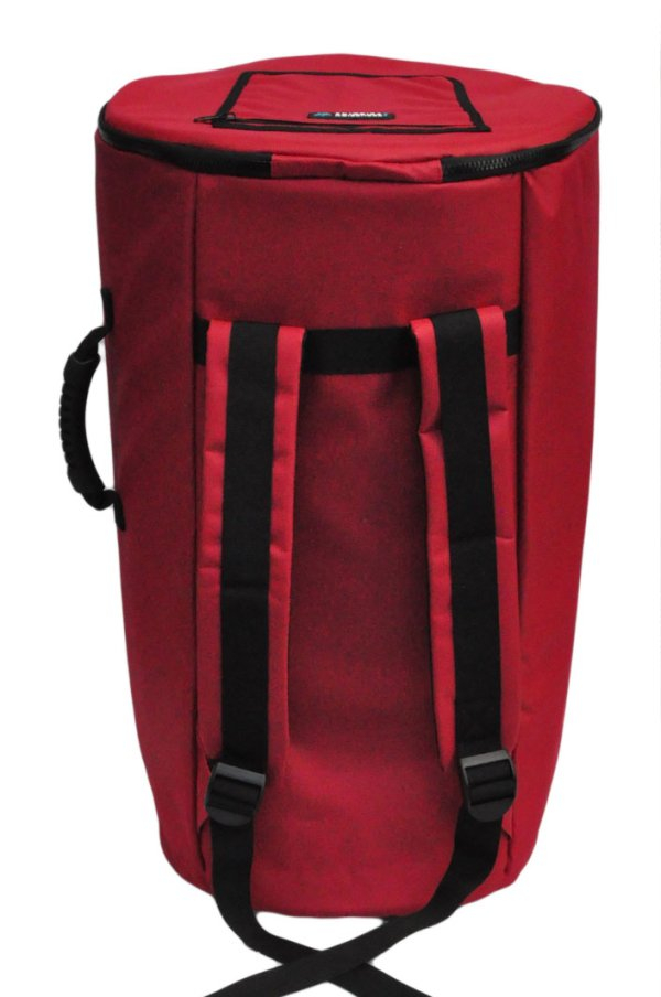 Djembe batoh Professional XL 66cm/40cm červený