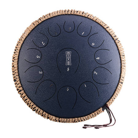 Hluru TY13-14  Tongue drum   - 13 tónov - 36cm - C-DUR Navy Blue