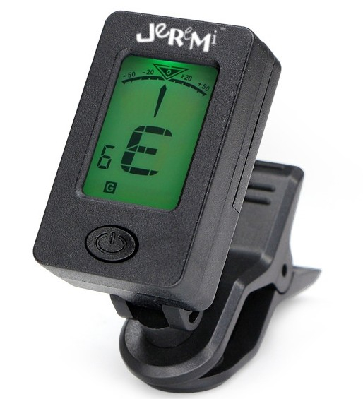 Jeremi A9 - Klipsová ladička na Gitaru - ukulele - bassu - husle 