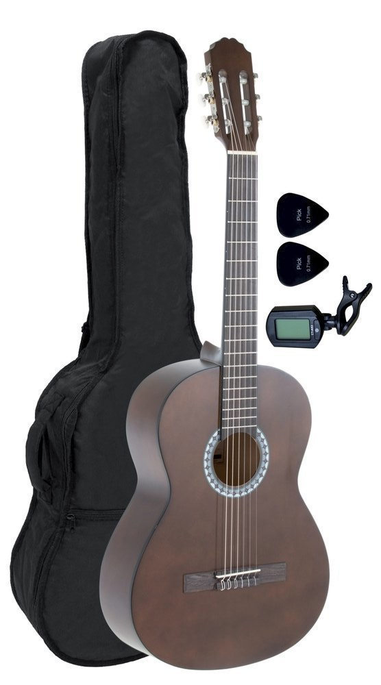 Klasická gitara GEWA Classical guitar PACK 4/4 walnut