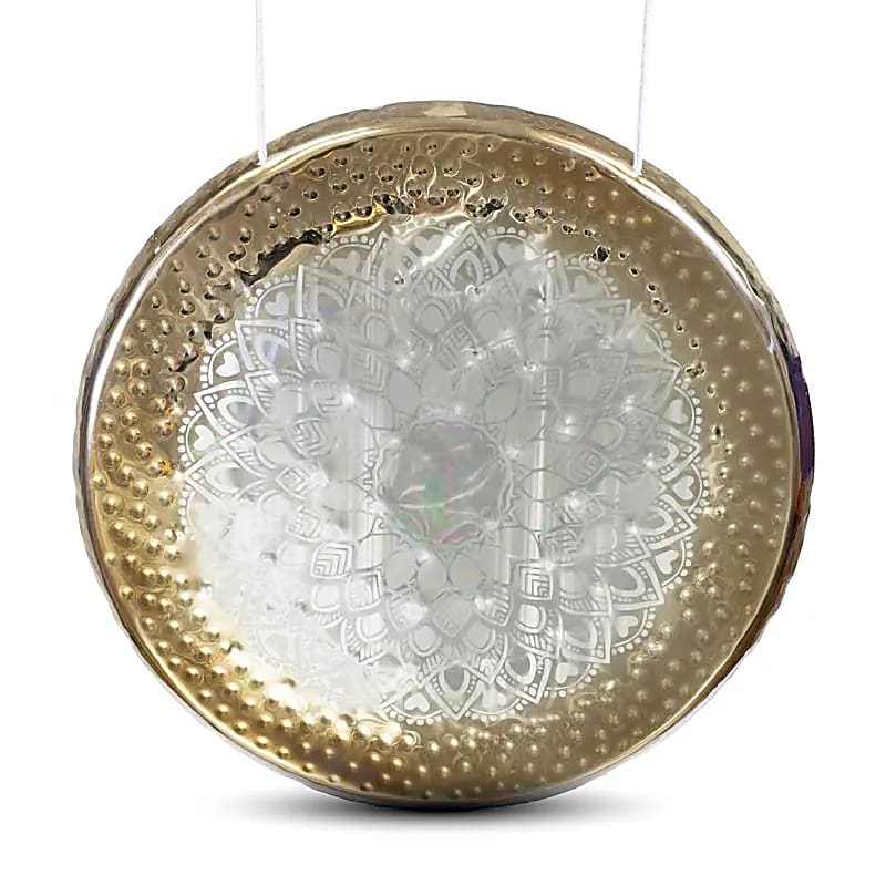 Mirror gong Mandala 60 cm – leštený meditačný gong (4,4 kg)