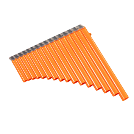 Panová Fluta – 18 tónov, oranžová- ABS živica- C-DUR
