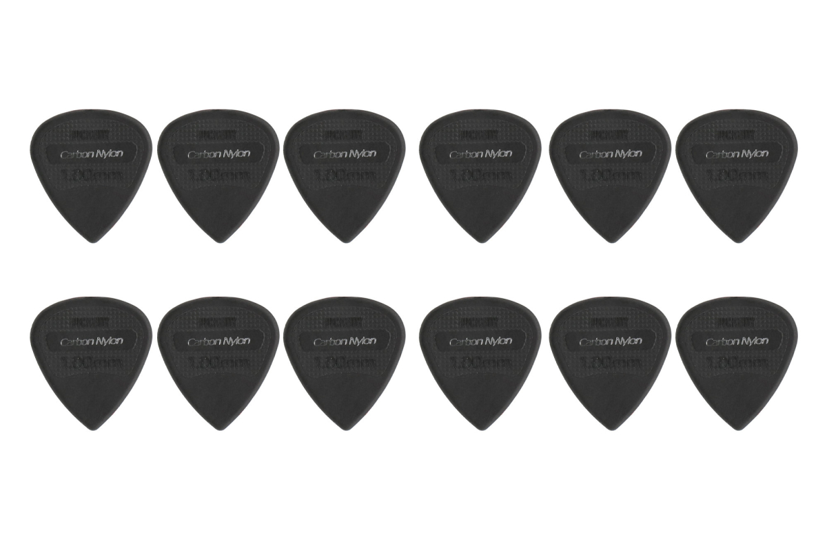 Pick Boy Carbon Nylon 1 mm – gitarové trsátka sada 12 ks