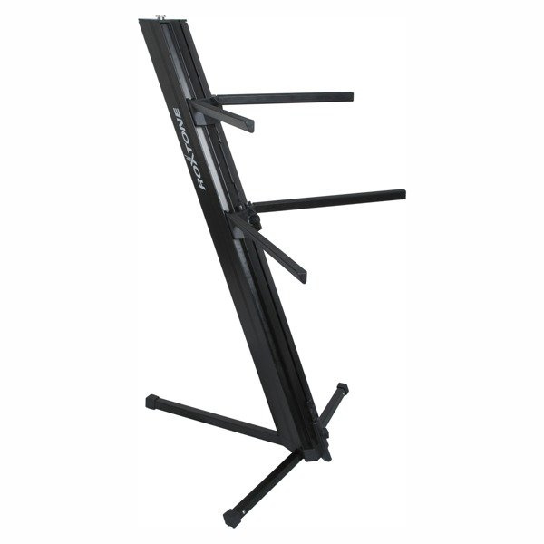 Roxtone KS1000 – stĺpový stojan na 2 keyboardy