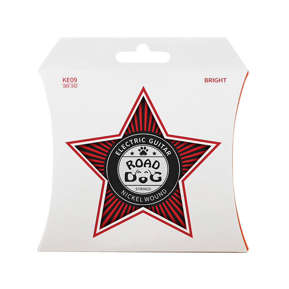 Struny pre elektrickú gitaru  ROAD DOG KE09 Extra Light Bright