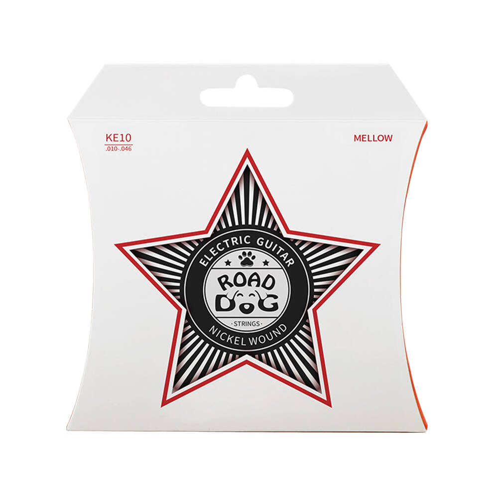 Struny pre elektrickú gitaru ROAD DOG KE10 Light Mellow