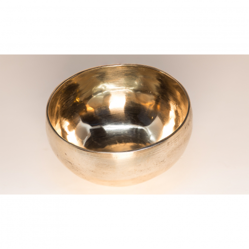 Tibetská spievajúca miska ručne tepaná 400g s paličkou