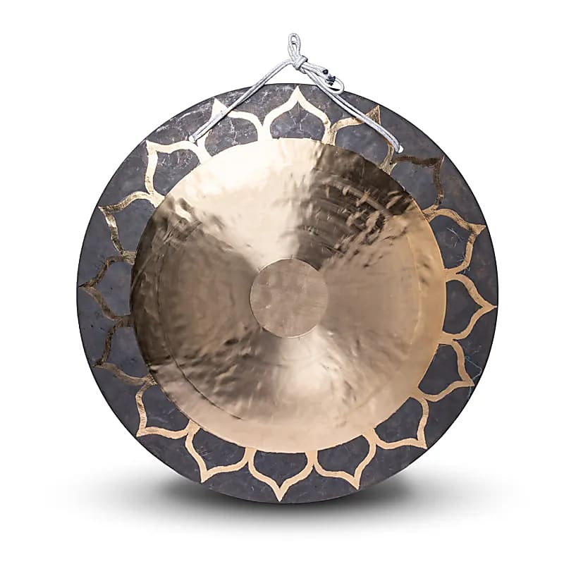 Wind gong Lotus 70 cm – veterný gong s motívom lotosu