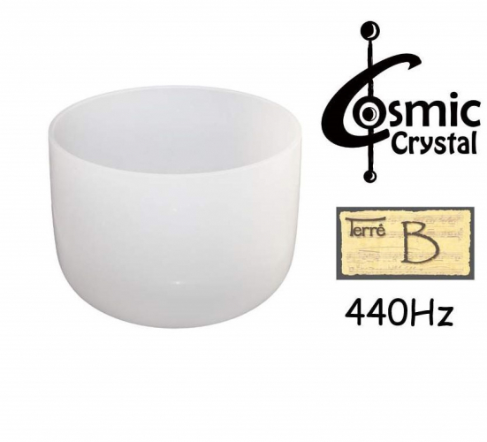 Kryštáľová spievajúca miska 20.5 cm 440Hz C5 - Cosmic Crystal