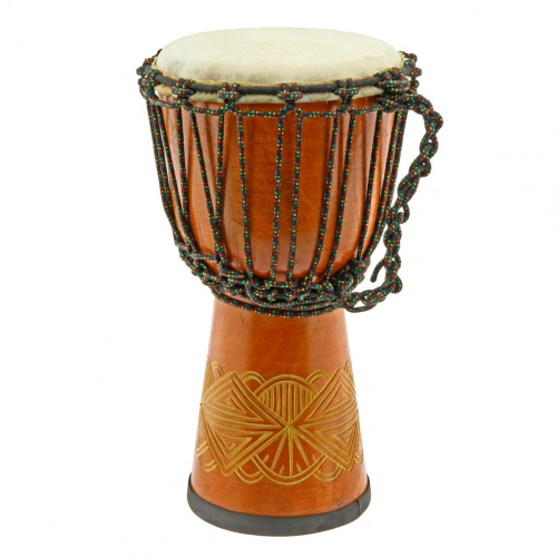 Djembe Bali Beginner Mahagón 50cm s rezbou