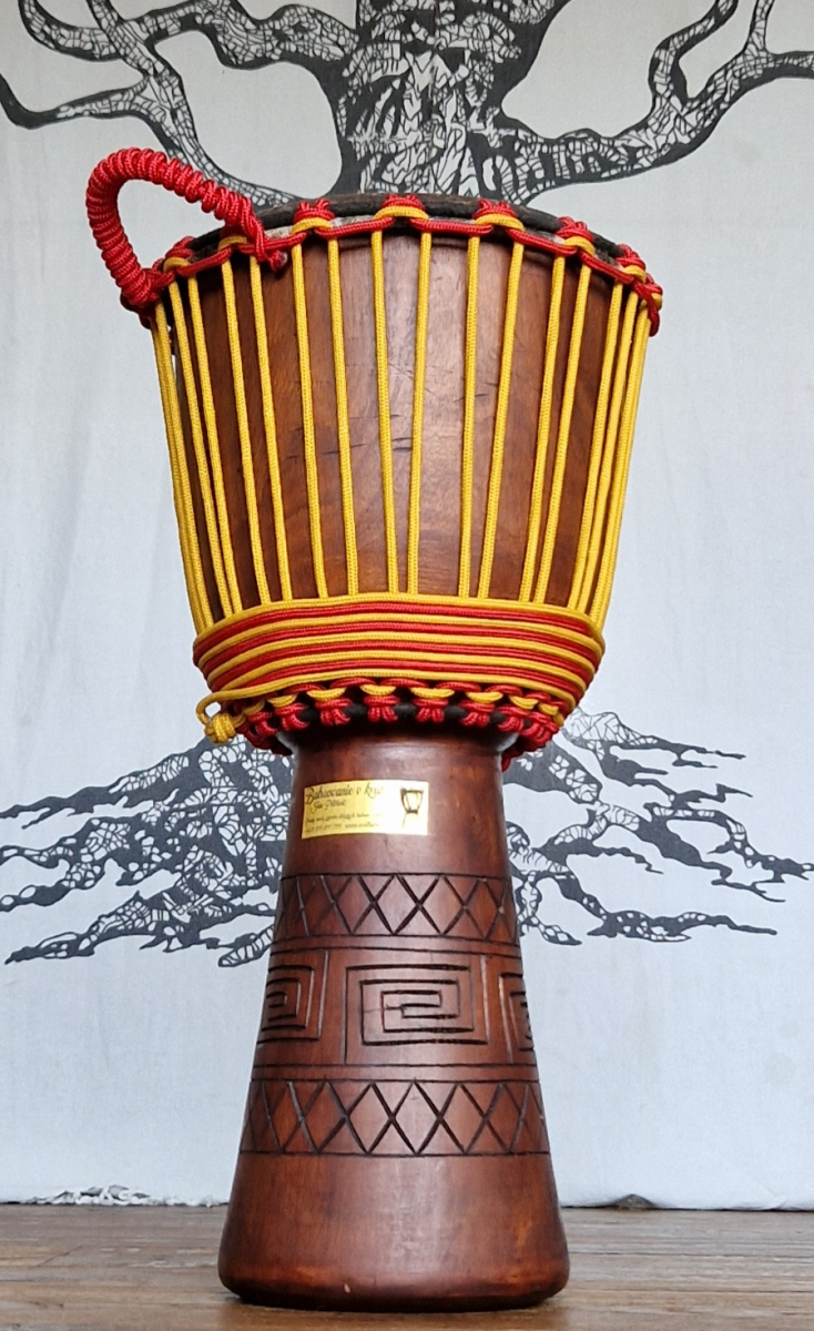 Djembe Mahagony Premium L - Petrovič Drums  - Kozia Koža