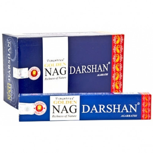 Vonné Tyčinky Golden Nag Darshan India