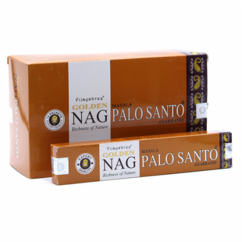 Vonné Tyčinky Golden Nag Palo Santo India