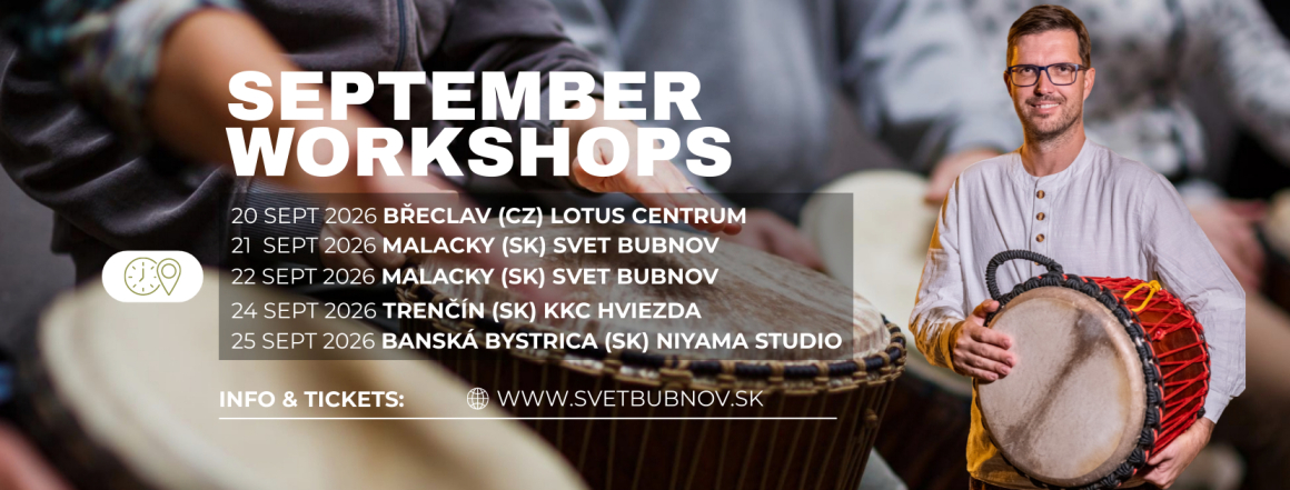 September Drum workshops